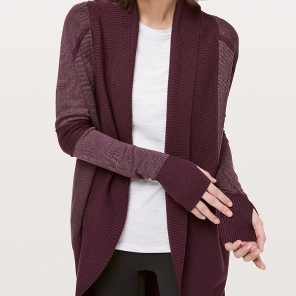 lululemon athletica Sweaters - LAST CHANCE!!! Lululemon Transformation Wrap
